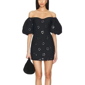 NWT Rhode Dali Dress, Ink Mirror Daisy Size 2 $525